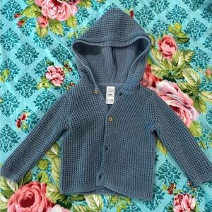 Carter's Blue Knit Hoodie for Kids
